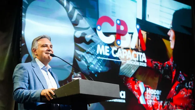 El gobernador Martín Llaryora marcó contastes con la Casa Rosada en el lanzamiento de un programa de empleo y formación