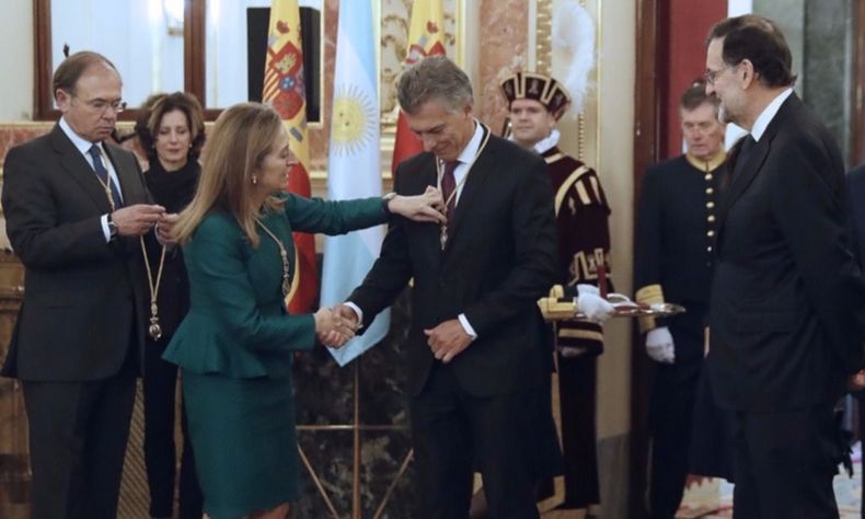 macri en españa