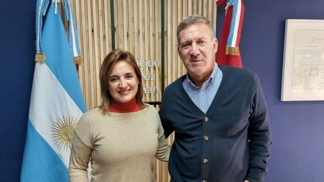 Myrian Prunotto y Orlando Arduh, radicales que trabajan con Martín Llaryora.&nbsp;