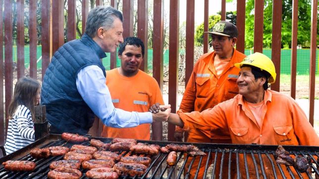 que lindo es dar buenas noticias: ?lo peor ya paso?, anuncio macri