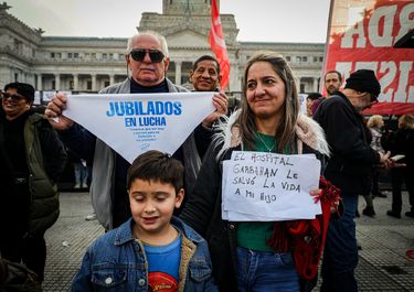 La Plaza del NO a Javier Milei