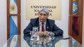Miguel Nina, rector de la Universidad Nacional de Salta.