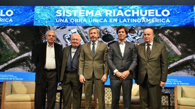 frigerio presento el documental sobre el sistema riachuelo