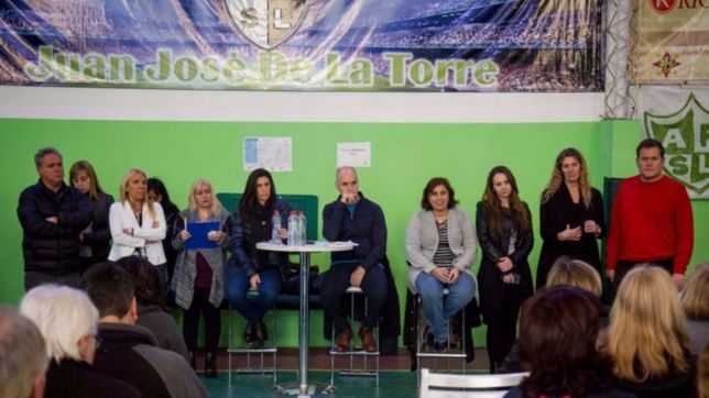 tras el desalojo en once y flores, el pro va por los manteros de liniers