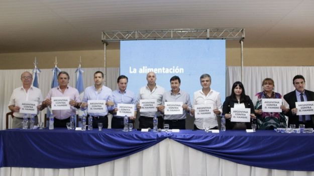 Zabaleta y Arroyo presentaron el Plan contra el Hambre en Corrientes