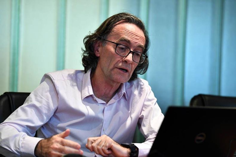 Osvaldo Giordano estará el miércoles en Santa Fe alentando la reforma previsional de Pullaro.