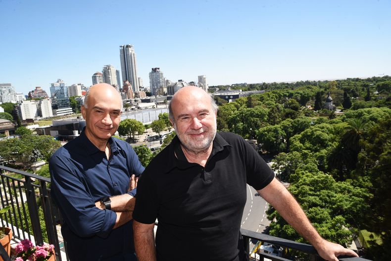 Martín Baintrub y Carlos Falco trabajan en campañas políticas desde hace más de tres décadas.