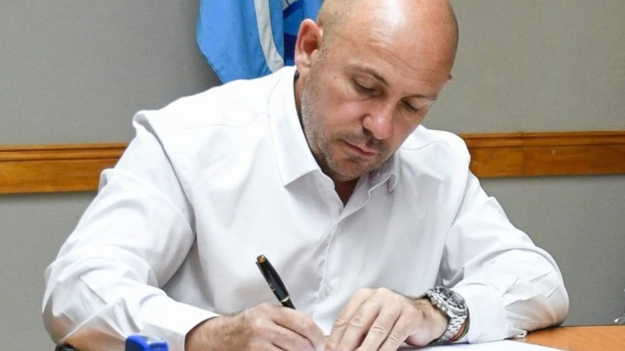 El intendente de Puerto Madryn, Gustavo Sastre. 