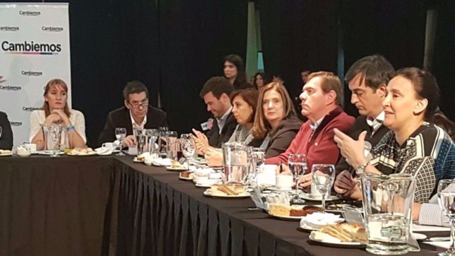 cambiemos suena con un desfile de figuras nacionales en rio negro