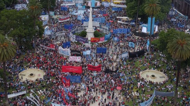 apto pandemia: la campora hizo el esfuerzo, pero el gobierno extrano a la cgt