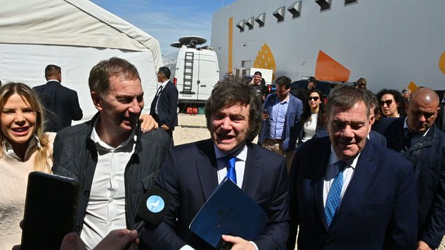 Javier Milei, en Mar del Plata.&nbsp;