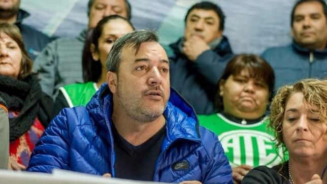 soy un preso politico, dijo el secretario de ate en rio negro