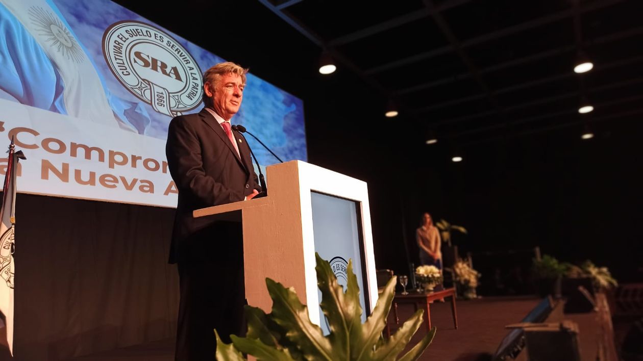Nicolás Pino, presidente de la Sociedad Rural Argentina (SRA)