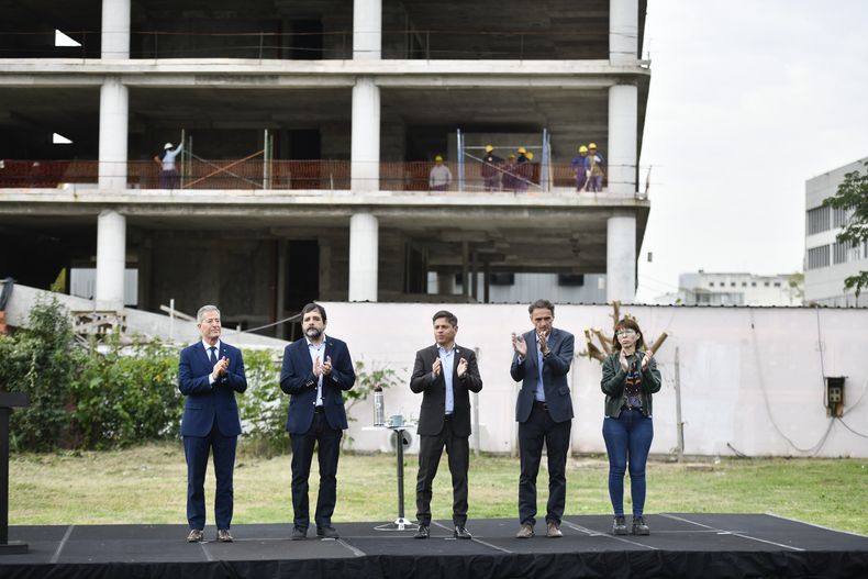 Kicillof, en la Primera sección electoral.