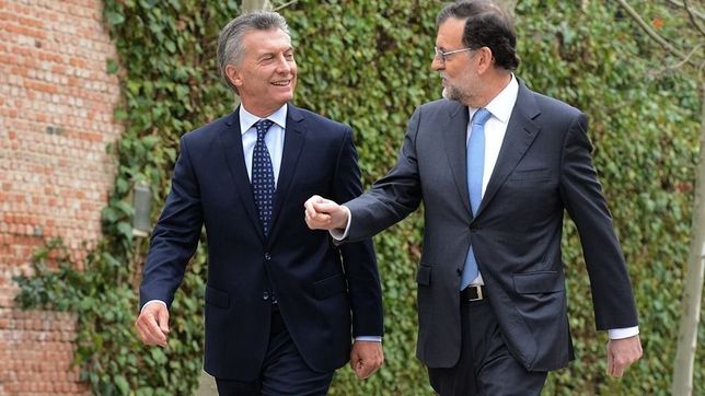 macri recibe a rajoy y buscara cerrar acuerdos para atraer inversiones