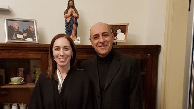 post rechazo al aborto legal, vidal se reunio con arzobispo cercano al papa
