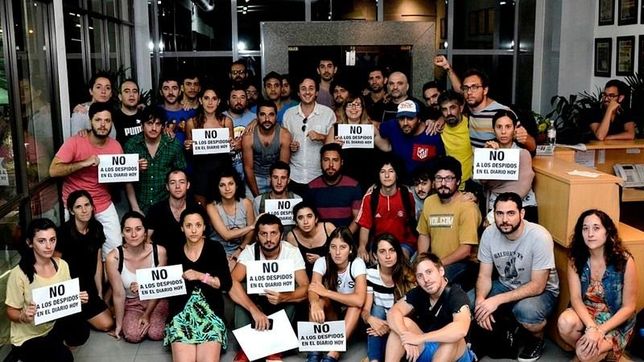 conflicto en el diario hoy: intervino la cartera de trabajo y cito a las partes