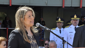 La ministra de Seguridad, Alejandra Monteoliva, tomó intervención inmediata tras el crimen de un policía en Rosario.