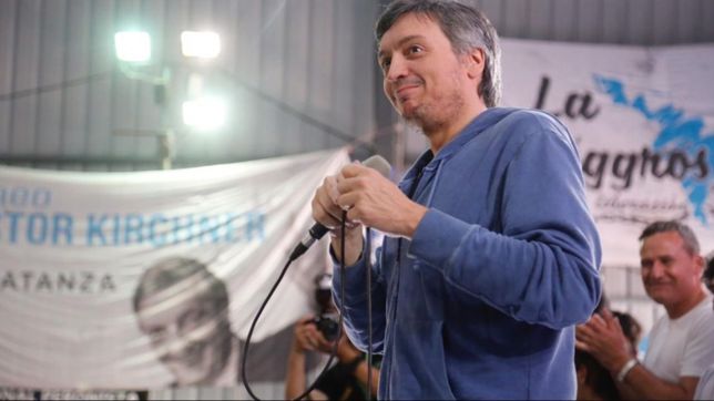 maximo, en el homenaje nestor k: con macri cada ano es peor que el anterior