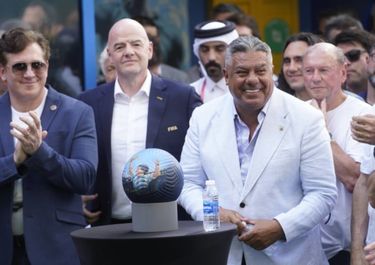 Tapia, Macri y Tinelli en Qatar, tan lejos y tan cerca