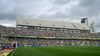 La nueva tribuna que se contruye en el estadio de Rosario Central, club que puja por ser sedel del Mundial 2030.