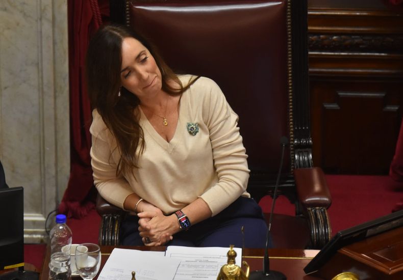Victoria Villarruel, vicepresidenta de la nación.