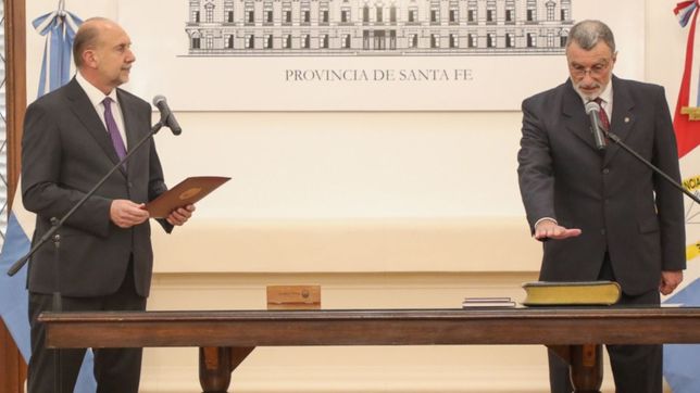 perotti mete mano en seguridad y achica mas al ministro rimoldi