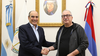 Guillermo Francos y Hugo Passalacqua en Misiones.&nbsp;