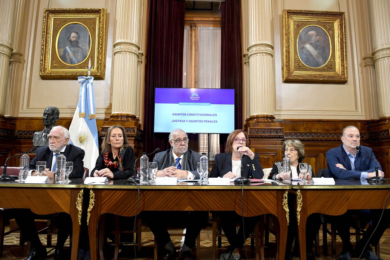 El plenario que discutió la ampliación de la Corte Suprema.&nbsp;