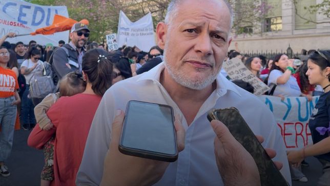 Andrés Sabella, rector de la UNER y candidato a diputado nacional por el PJ de Entre Ríos.