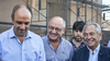 Los radicales José Corral, Mario Barletta y Albor Nicky Cantard ex decano de la UNL y Secretario de Políticas Universitarias durante el macrismo.