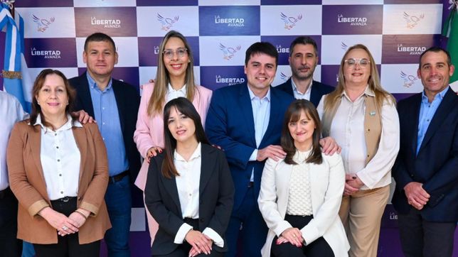 La lista completa que presentó La Libertad Avanza en Chaco, una alianza que incluye a la UCR del gobernador Leandro Zdero.
