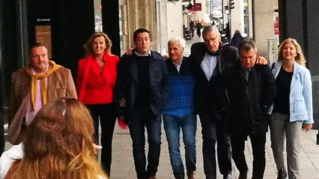 presencia kirchnerista en el bunker de massa para el anuncio del acuerdo