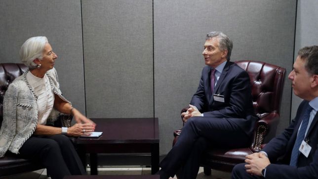macri dejo en ny gestos a wall street, la cabeza de caputo y el timon en el fmi