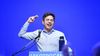Axel Kicillof en un acto en Ensenada.