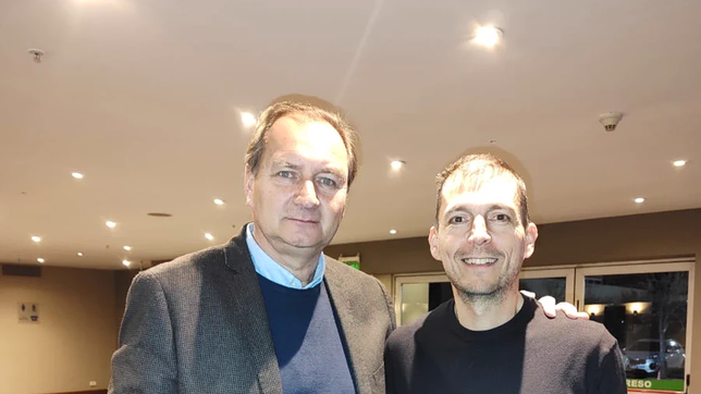 Pedro Dellarossa y Luis Picat, candidatos para Diputados de JxC de Córdoba.&nbsp;