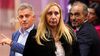 Karina Milei, con Lule Menem y Sebastián Pareja