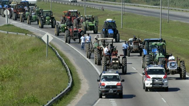 las dos puntas de la puja distributiva, de las rutas a las calles