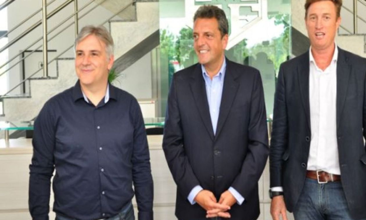 Sergio Massa y Martín Llaryora