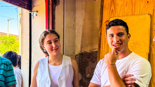 Ornella Finchel y Nahuel Escobar, dos influencers digitales de Martín Llaryora