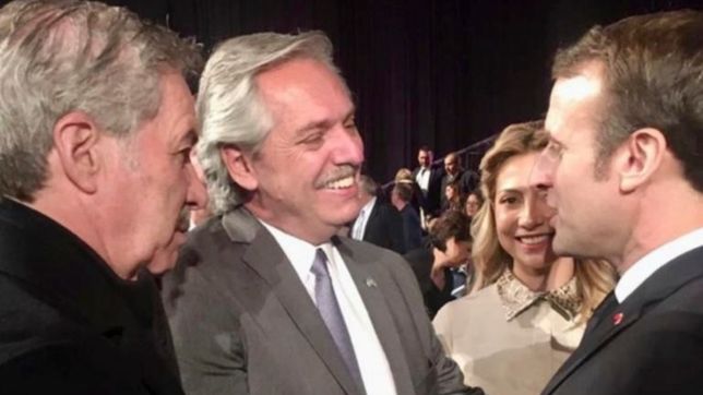fernandez converso con macron y volveran a reunirse en febrero