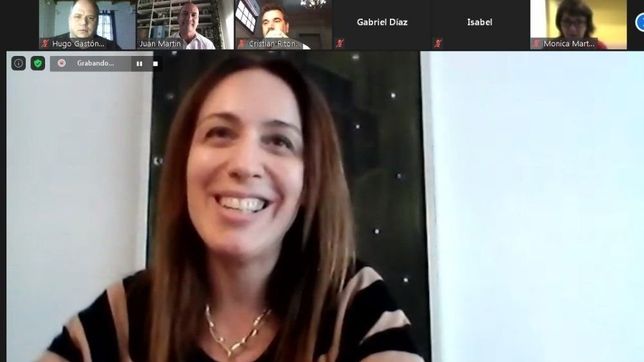 vidal y ritondo, de gira virtual por el sur: arenga y palo indirecto a macri