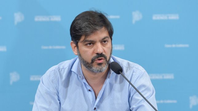 Carlos Bianco, jefe de asesores del gobierno bonaerense. 