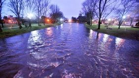 Azul sigue sin clases y con alerta por nuevas lluvias