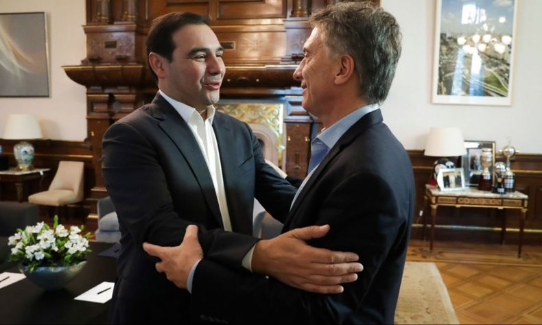 Gustavo Valdés y Mauricio Macri