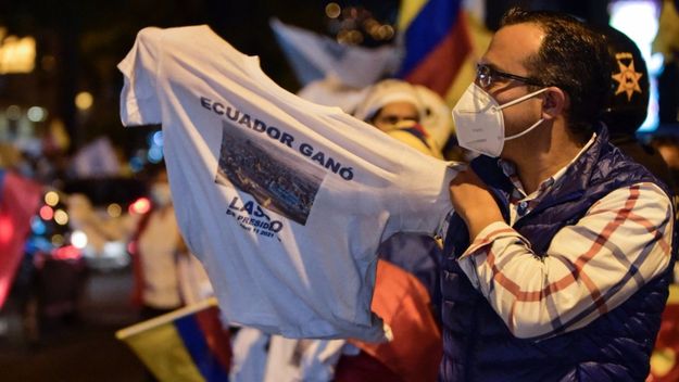 Lasso presidente: la derecha ganó el ballotage en Ecuador