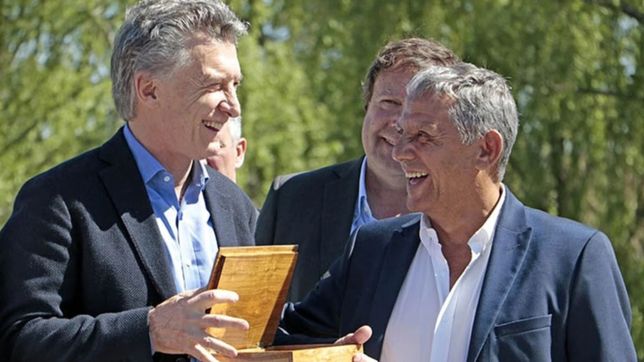 macri se mete en la campana y recibe a su candidato en neuquen