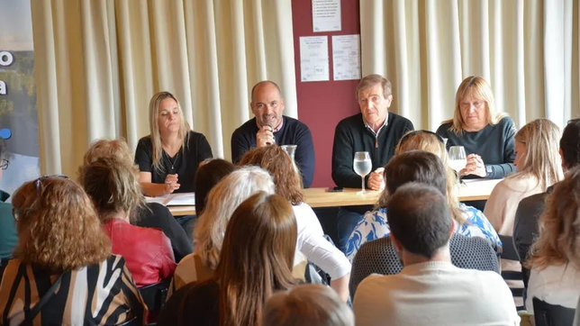 Juan Martín y Aníbal Tortoriello. Los antiguos socios pelearon en su momento por el manejo del PRO en Río Negro.