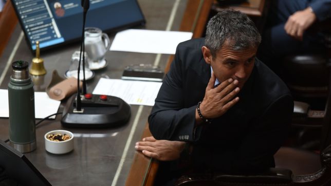 Martín Menem sospecha que lo escuchan todo el tiempo y apunta a Marcela Pagano