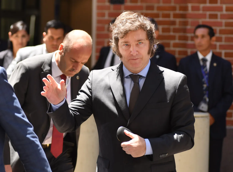 Javier Milei.&nbsp;